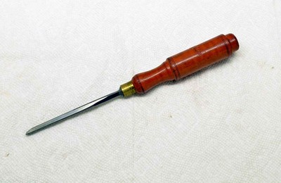 Vtg Buck Bros 1/4'' Bevel Edge Chisel Tang Style Carving Tool Original EXTRA NICE