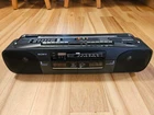 Sony CFS-W404 Portable Stereo Double Cassette Vintage Boombox Radio