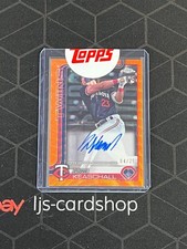 2025 Topps Chrome Luke Keaschall RC Orange Wave Refractor Auto /25 Sealed J1