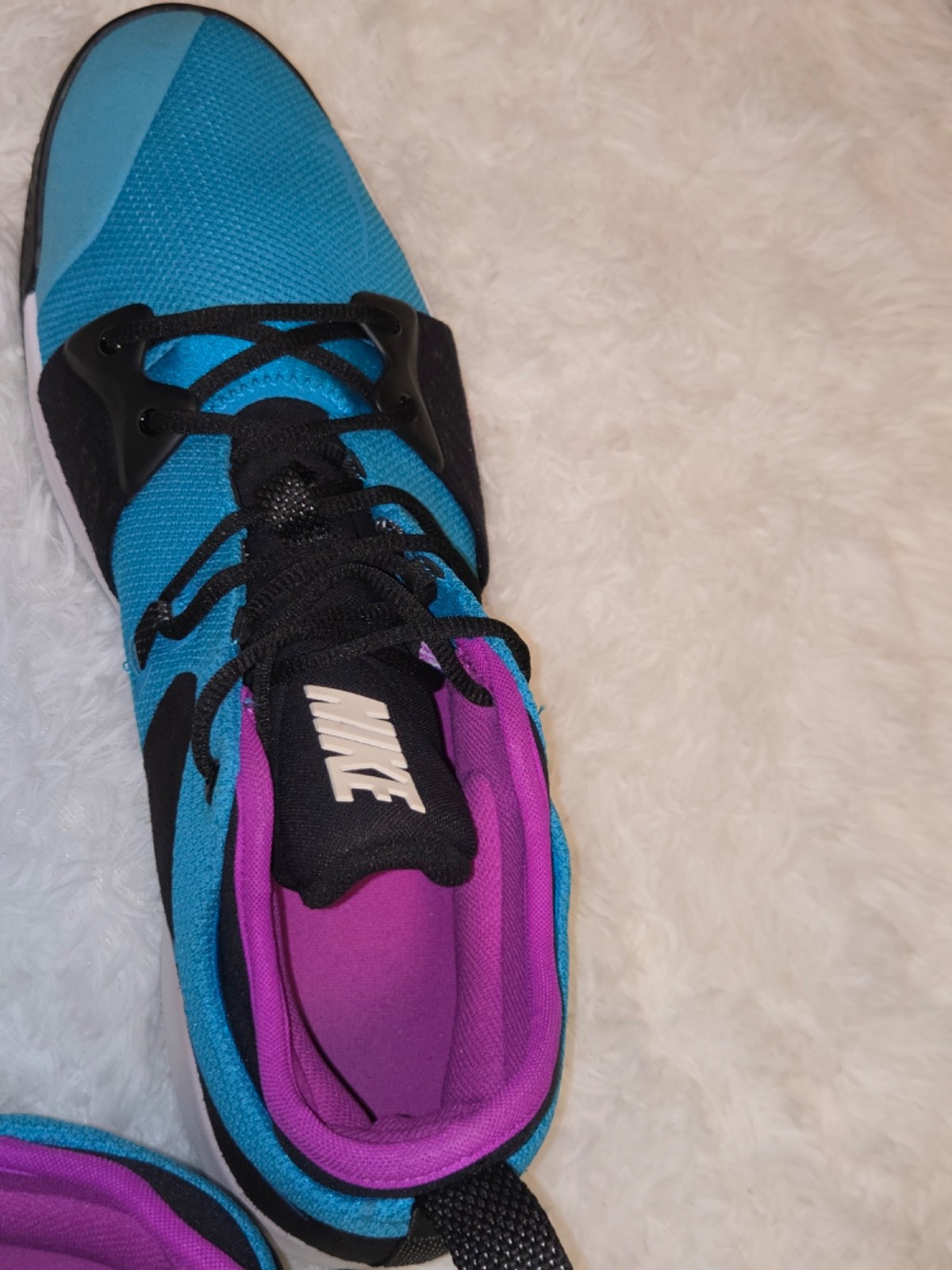 Men tennis shoes blue Nike size 17 thumbnail 7