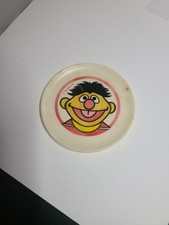 VINTAGE SESAME STREET PLASTIC PLATE ERNIE THE MUPPETS