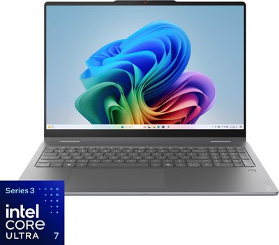 Lenovo - Yoga 7i 2-in-1 16'' 2K LCD Touchscreen Laptop - Intel Core Ultra 7 35...