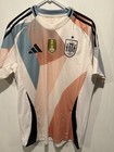adidas Spain Away Shirt 2025/2026 Women's Football Team Jersey BNWT Men's L — photo 1