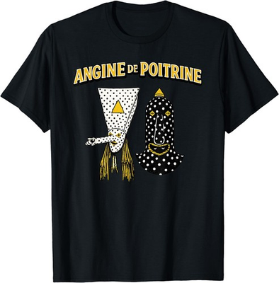 #ad Angine De Poitrine Band Tee Vintage Music Fans Masked T Shirt $15.99