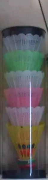 5900360006757 Lotki do badmintona w tubie plast. 6szt. 00675 DROMADER Dromader