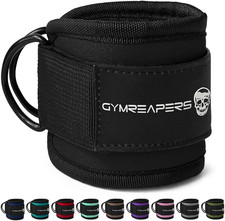 Ankle Straps for Cable Machine Kickbacks, Glute Workouts, Lower Body Exercises -