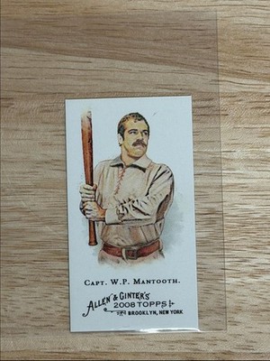 2008 Topps Allen & Ginter Capt. W.P. Mantooth Team Orange #TO3