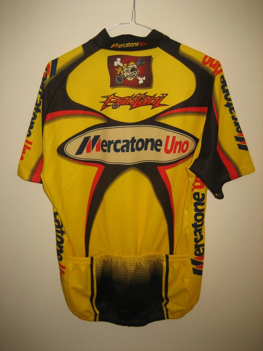 Mercatone Uno Biemme Maillot Bicyclette Cyclisme Tg. M