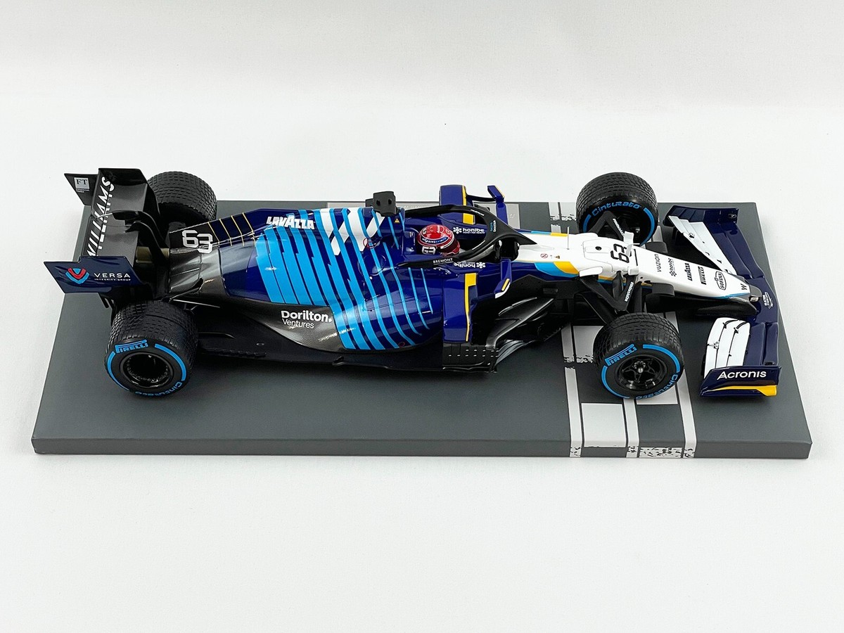 MINICHAMPS ミニチャンプス 18 FW43B ラッセル スパ 2位 Williams F1 FW43B #63 George Russell Belgian GP 2021 1st