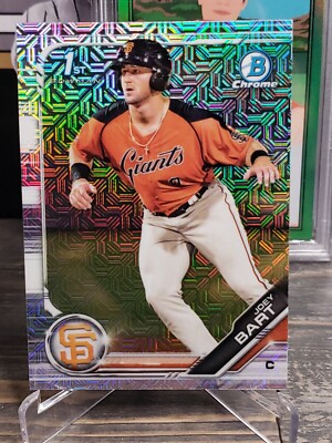 Jackson Dart PSA 10 GEM MINT 2019 Joey Bart 1st Bowman Chrome