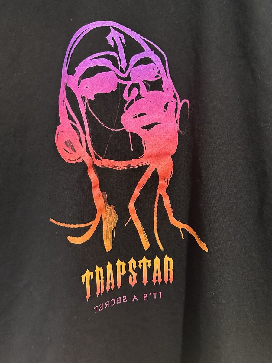Trapstar 'It's A Secret' Shirt Adult Size Medium Black