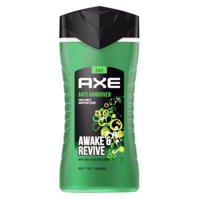 Axe Duschgel 3 in 1 Anti Hangover Awake and Revive 250ml 6er Pack