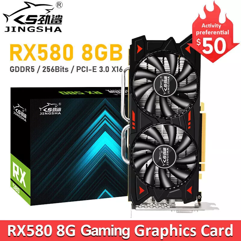  Gaming Graphics Card, 8GB DDR5 256 Bit PC Gaming