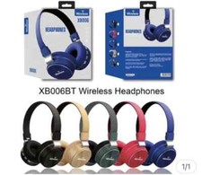 Foldable Wireless Headphones with High Bass - Blue
