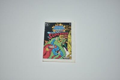 Vintage 1984 Kenner DC Super Powers Collection Superman #1 Mini Comic book only