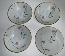 Vintage LOT of 4 ROSENTHAL GERMANY 5" Dessert Berry Bowls JAPANESE QUINCE 