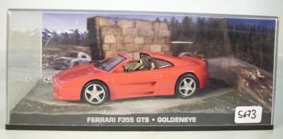 James Bond 007 Collection 1/43 Ferrari F 355 GTS Goldeneye in Box #5673