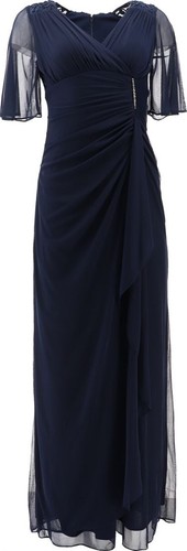 DJ-Jaz Short Sleeve Embellished Evening 