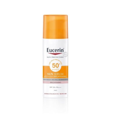 EUCERIN Sun Serum Spotless Brightening Facial Sunscreen SPF 50+ PA+++ (50ml)