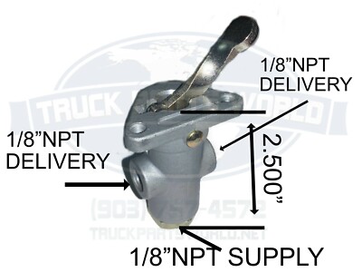 ALPAR RG2 Two-Port Relay Valve H-30263 - Direct Replacement For