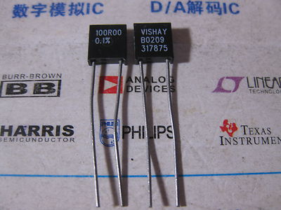 1x 317875 100R00 0.1% Vishay Ultra-Precision Resistor 100 Ohm