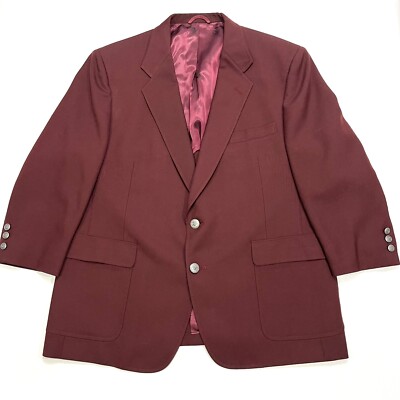 vintage Hart Schaffner Marx Jack Nicklaus Golden Bear Jacket Blazer Mens 46 