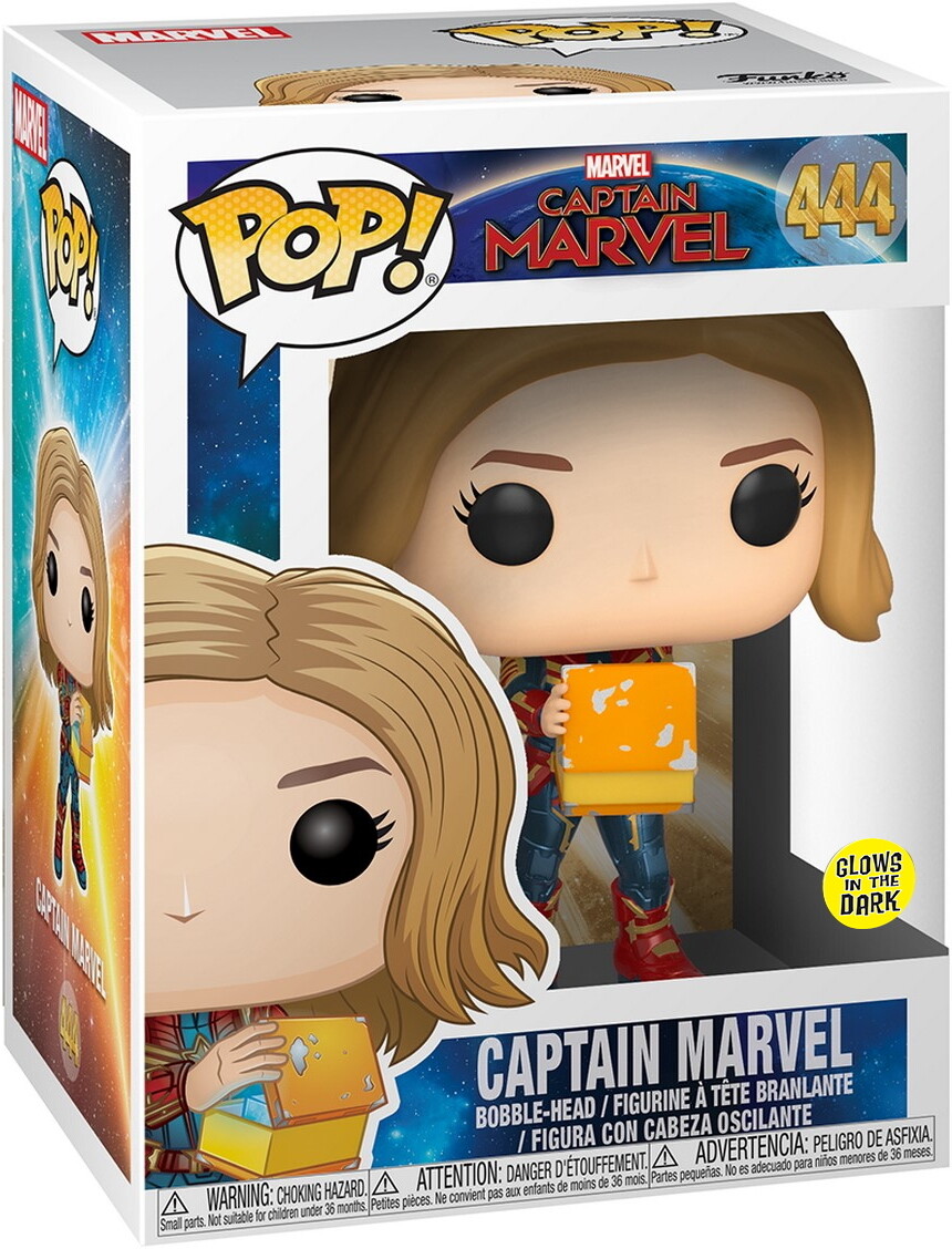 【Funko POP!/米国限定/新品/特別版】キャプテンマーベル 4インチ ファンコポップ マーベル ニュークラシック キャプテン