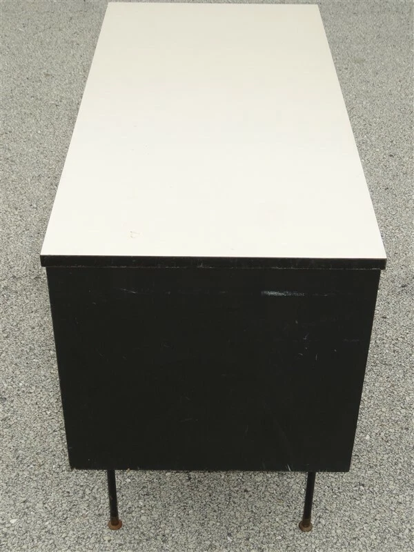 Cajones de plástico de escritorio Thonet New York Mid-Century años 50 y 60 * Pierre Paulin Foto 3 de 4