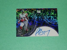 Plaxico Burress Auto On Card Spectra Champion Signatures 1/35 New York Giants!!!