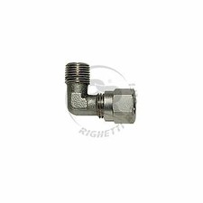 Go Kart Righetti L Pipe Connector 1/8" GAS Race Racing