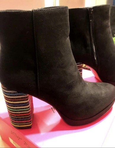 Betzy Johnson Negro Botines para mujer Talla 7.5 regular | eBay