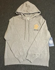 Life Is Good Grey Women's Gingerbread  Pullover Hoodie Size Lg D24