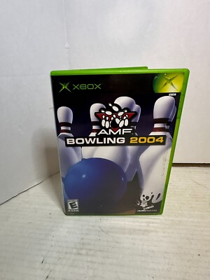 AMF Bowling 2004 (Microsoft Xbox, 2004) Complete Used