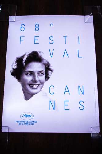 CANNES FILM FESTIVAL 2015 French Medium Vintage Movie Poster Original