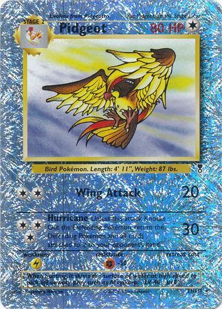 Pidgeot Reverse Holo 33/110 Legendary Collection Set Pokemon Card