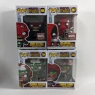 Funko POP! Marvel Zombies Lot of 4  Deadpool Gambit Rogue 667, 668, 788, 794