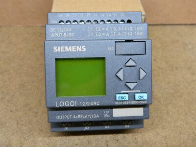 1x SIEMENS LOGO! 6ED1 052-1MD00-0BA6 Logic Module Logic Module