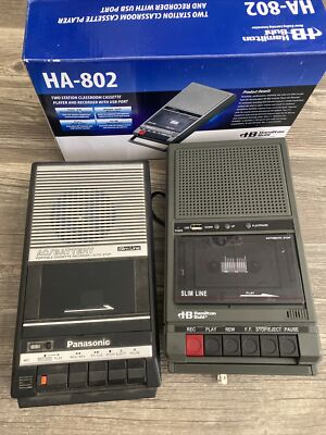 panasonic and hamilton buhl portable cassette recorders | eBay