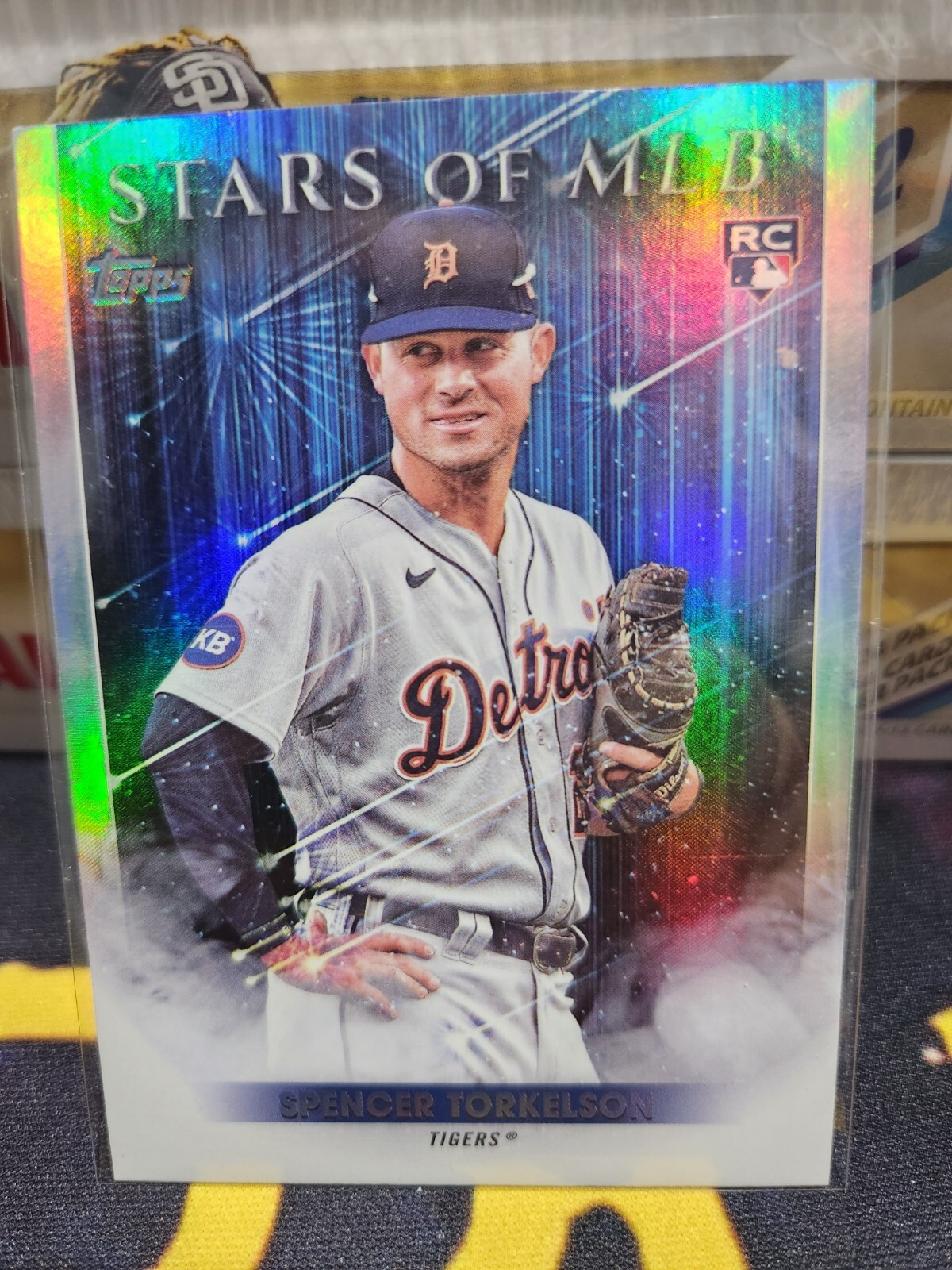 2022 TOPPS UPDATE SPENCER TORKELSON ROOKIE RC STARS OF MLB #SMLB-76 TIGERS PWE