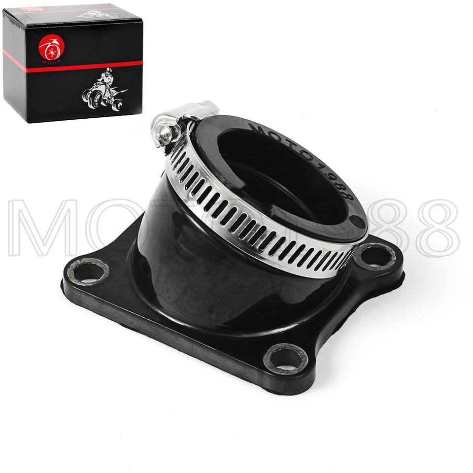 COLECTOR DE BRIDA DE BOTA DE ADMISIÓN JUNTA DE CARBONO para motocicleta Suzuki RM65 2003-2005 NUEVO Foto 2 de 4