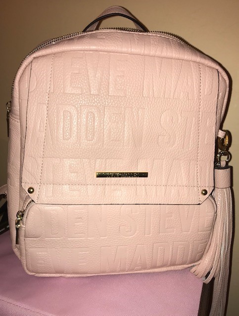 steve madden brown backpack