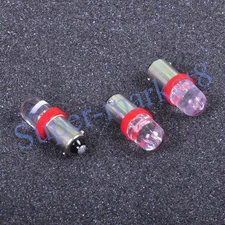 5pcs LED Pilot Light 6V Red BA9S Base Bulb Lamp For Audio Amplifier Guitar Amp