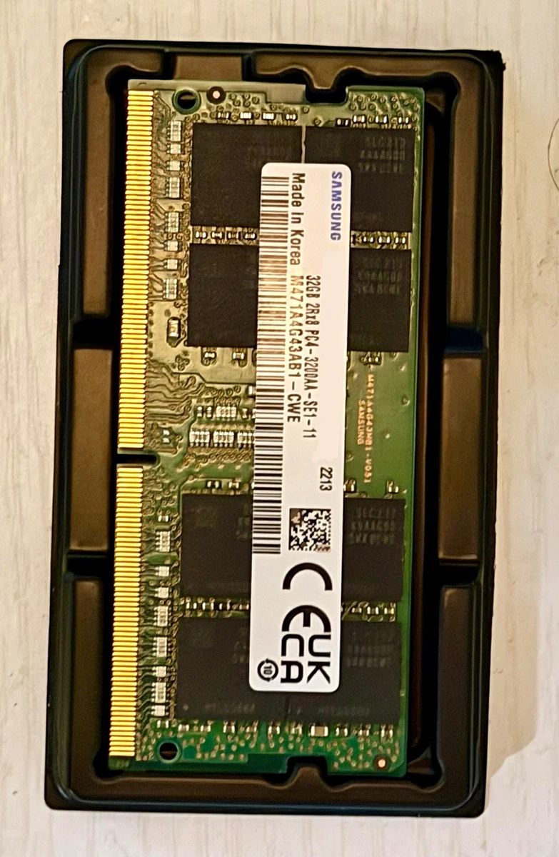 Samsung DDR4 SDRAM 32 GB Total Capacity Memory (RAM) for sale - eBay