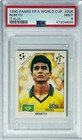 Bebeto 1990 Panini FIFA World Cup #206 Italia PSA 9 Soccer