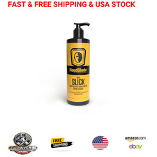 HeadSlick Shave Cream, 8 oz, for Bald Men, Head Shaving, Redness Irritation