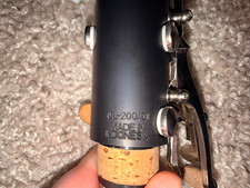 YAMAHA YCL-200ADII Standard Bb Student Clarinet - Black - Excellent Condition