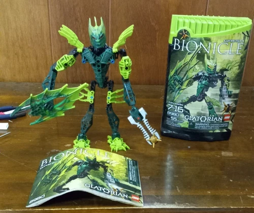 Vtg LEGO Bionicle Glatorian Gresh (8990) Action Figure