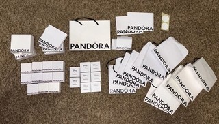 Empty Pandora Bag Boxes Envelopes & Stickers