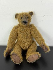 Early 1900s Antique 12  Hermann Bing Steiff Teddy Bear Mohair Jointed VTG