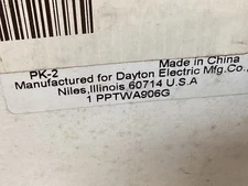 DAYTON PPTWA906G Piston Guide 2PK B239